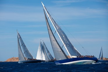 The Wally yachts are competing in the North-East of Sardinia © Guillaume Plisson / OCEAN71 Magazine
