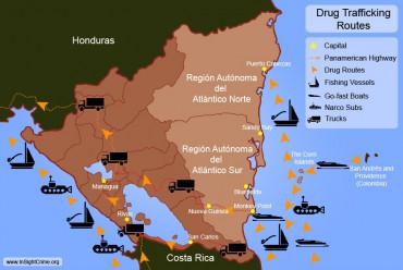 The drug trafficking routes have shaped some of Central America's local economy © InSight Crime